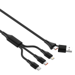100W 2 In 3 Fast Charging Data Cable LC97uc